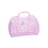 Small Retro Basket | Lilac