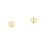 Peace Sign Studs