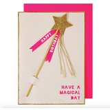 Magic Wand Birthday Card