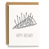 Pizza Birthday Card