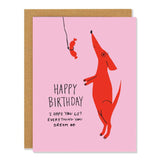 Dog Dreams Card