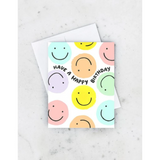 Smiley Birthday Card