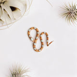 Ceramic Snake | Brown & Sage