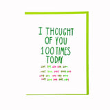 100X Card