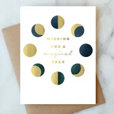 Phases of The Moon Card