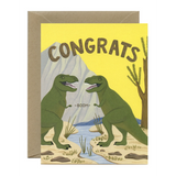 T-Rex Fist Bump Card