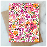 Ditzy Floral Card