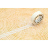 Washi Tape | White Stripe Gold
