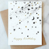 Happy Birthday Stars Card