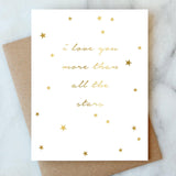 More Than The Stars Card