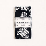 Floral Bandana | Black