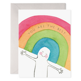 Rainbow Head Card