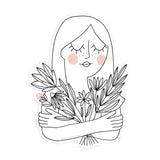 Die Cut Sticker | Flower Girl