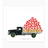 I Love You Truck Card