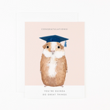 Guinea do Great Things Grad Card