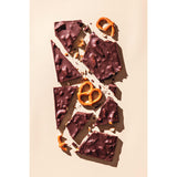 California Love Dark Chocolate Salted Pretzel Bar