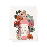 Cheers Birthday Wine Card