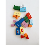 Stack & Mix Wooden Building Blocks