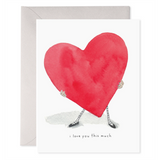 Love You This Much Card