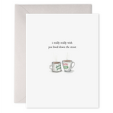 Coffee Cups Card