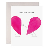 Let's Stick Together Card