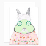 mom bunny spa card