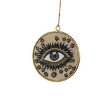 Lucky Eye Disc Wall Hanging | 4"