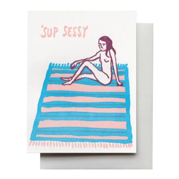 sessy lady card