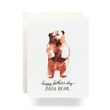 Papa Bear Greeting Card