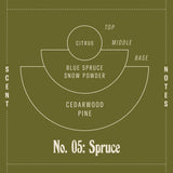 Standard Soy Candle 7.2 oz | Spruce