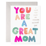 A Great Mom Card
