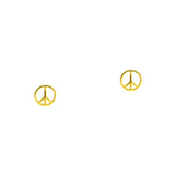 Peace Sign Studs