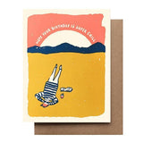 super chill birthday card