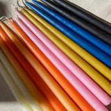 Taper Candle 9" | Salmon