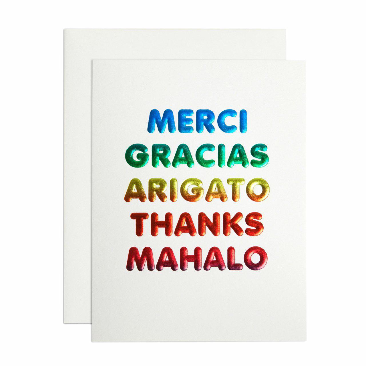 thanks languages card