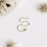 Ceramic Snake | White & Sage